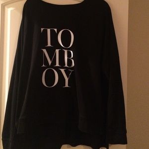 Tomboy sweatshirt by banana republic